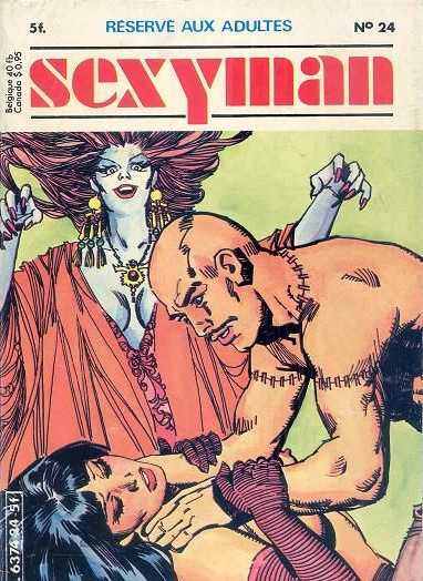 Scan de la Couverture Sexyman n 24
